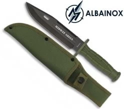 Poignard Dague 30cm Tactique Vert - ALBAINOX