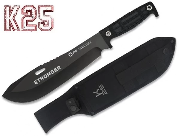 Poignard K25 Couteau 37,5cm Tactique TITANE 1 Poignard K25 Couteau 37,5cm Tactique TITANE