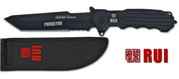 Poignard Tanto Full Tang Titane - RUI Tactical Predator 1 Poignard Tanto Full Tang Titane - RUI Tactical Predator
