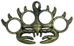 Poing Américain Acier Impact Scorpion