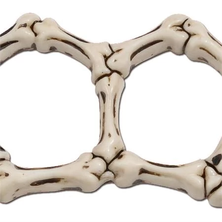 Poing Americain Beige Style Squelette PVC 2 Poing Americain Beige Style Squelette PVC – Image 2