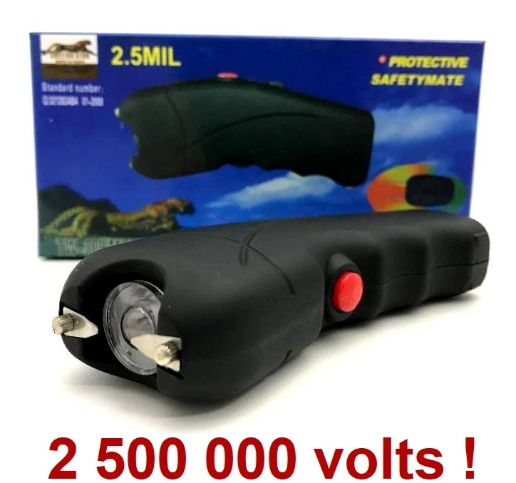 Taser Shocker LED 2 500 000 Volts ! Tazer + étui Inclus 1 Taser Shocker LED 2 500 000 Volts ! Tazer + étui Inclus